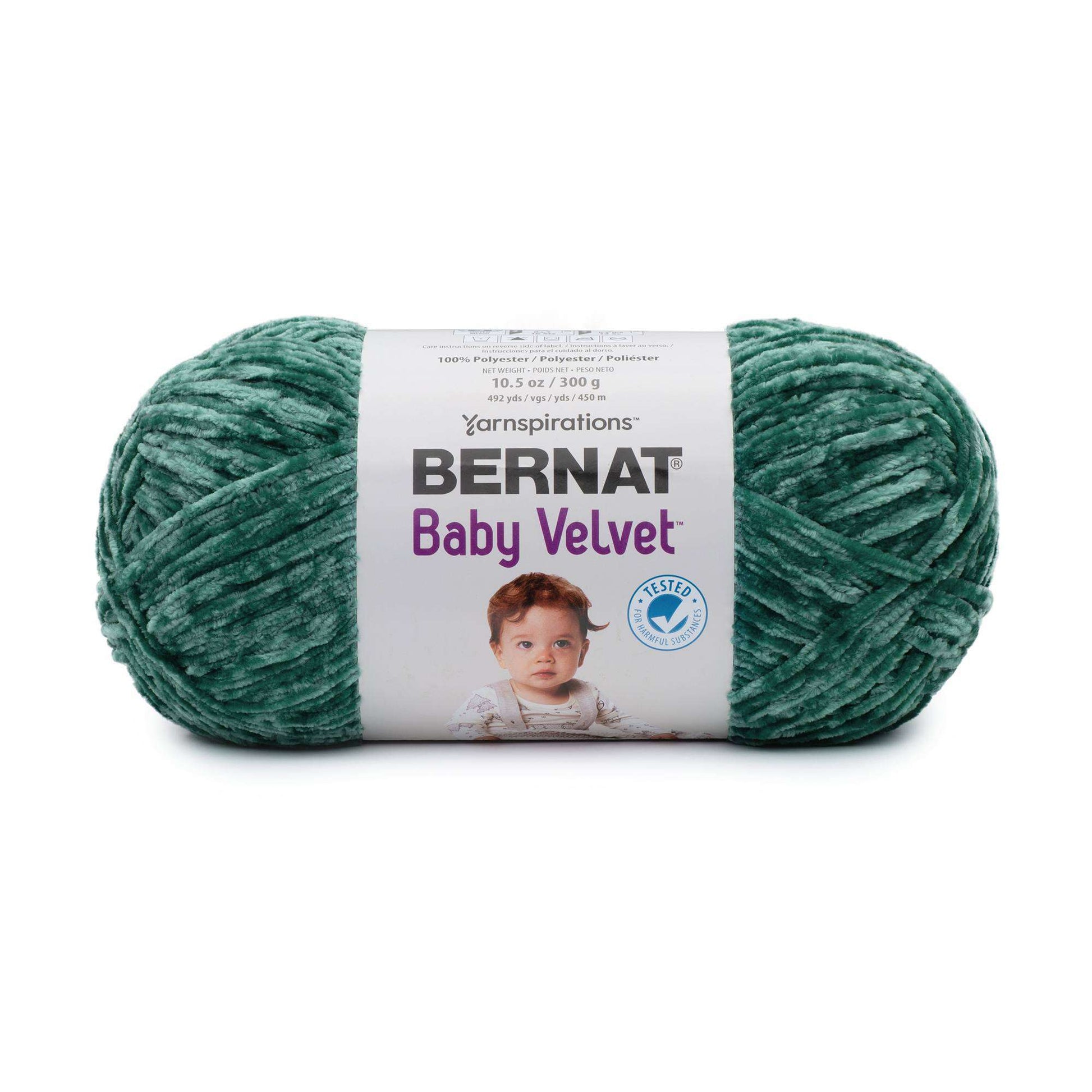 Bernat Baby Velvet Yarn (300g/10.5oz) Emerald