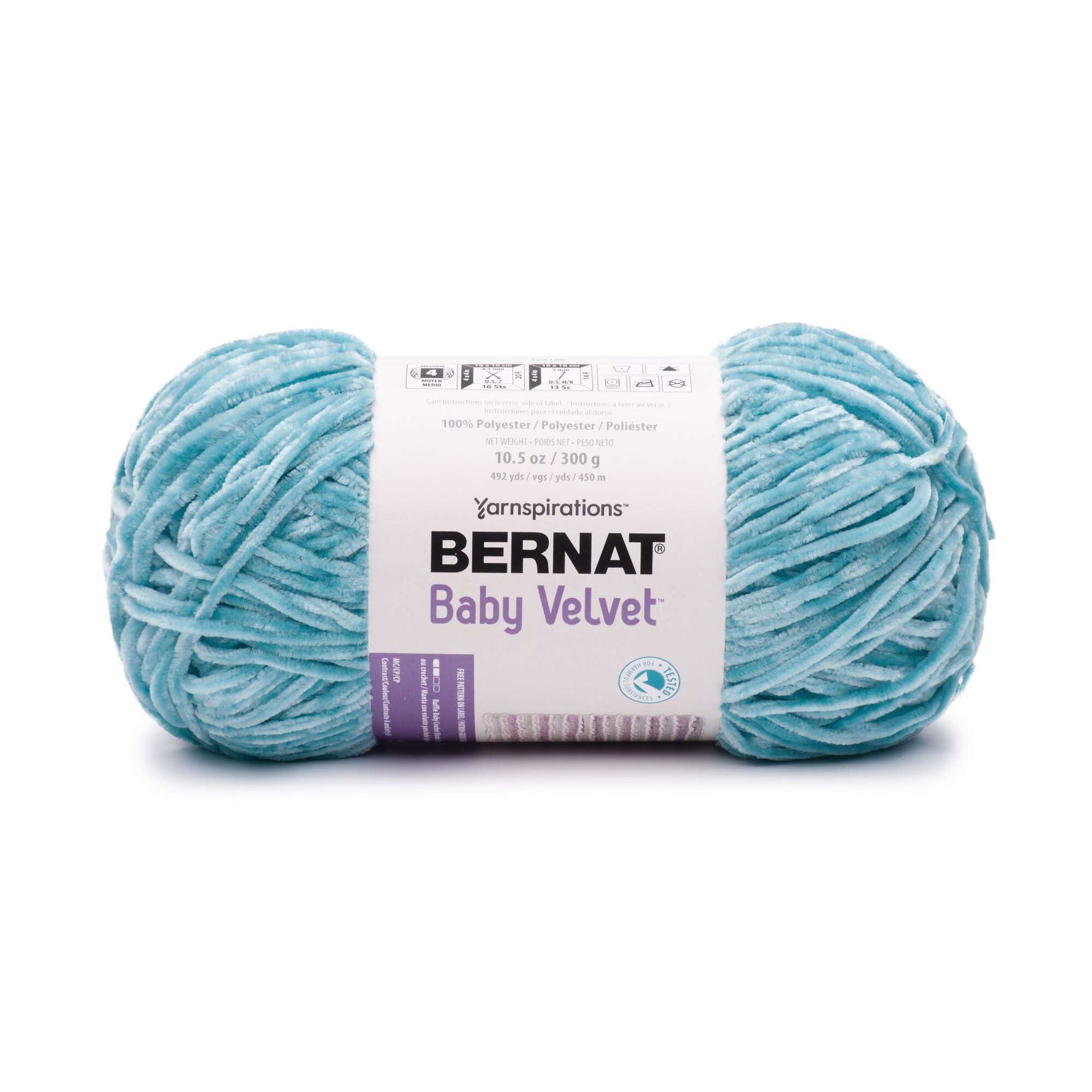 Bernat Turquoise Yarn Velvet Plus