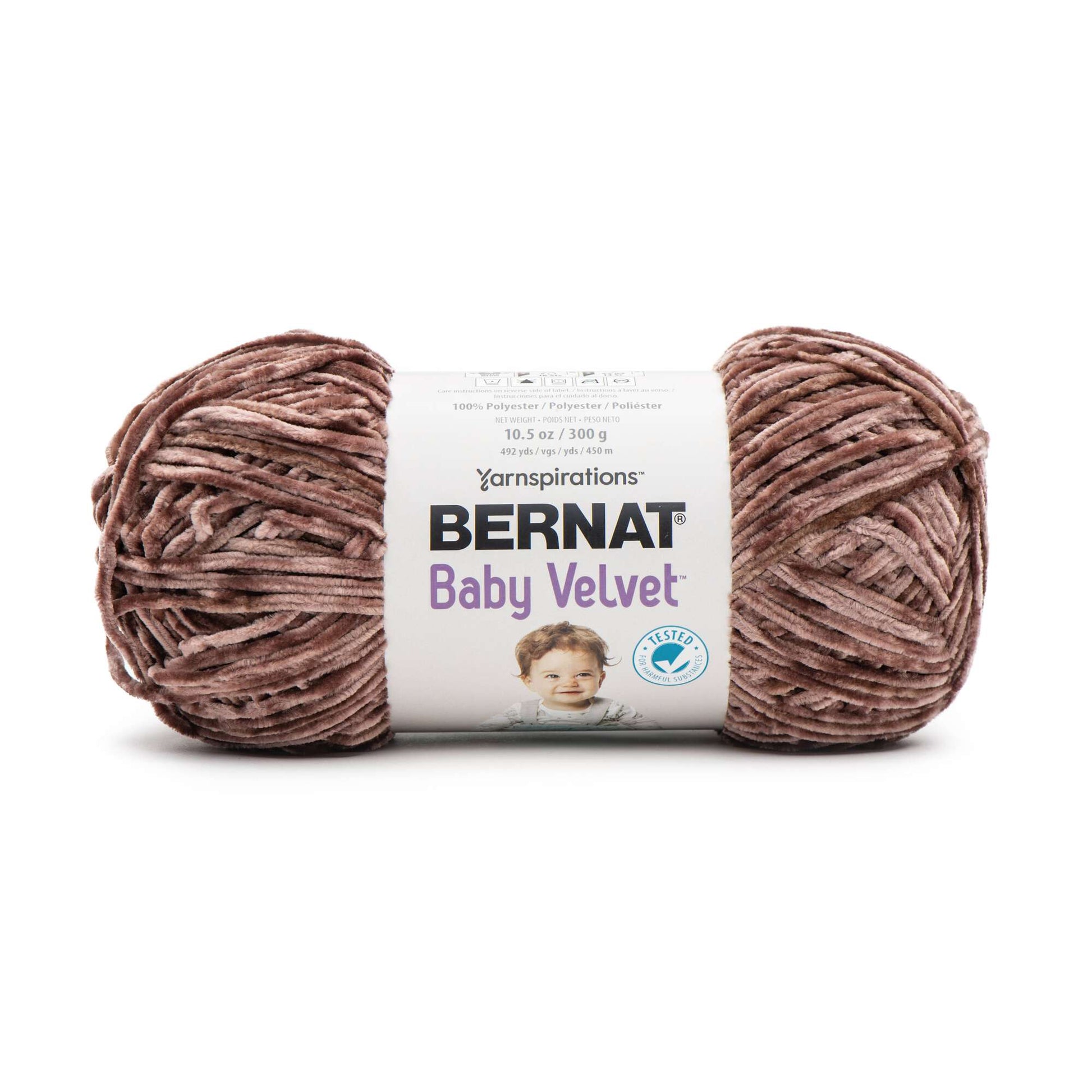 Bernat Baby Velvet Yarn (300g/10.5oz) Chocolate