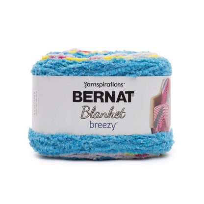 Bernat Blanket Breezy Yarn - Discontinued Shades Electro Pop