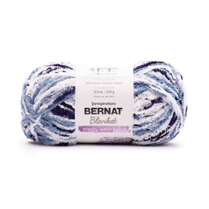 Bernat Blanket Breezy Watercolor Yarn - Discontinued Shades Liquid Ink