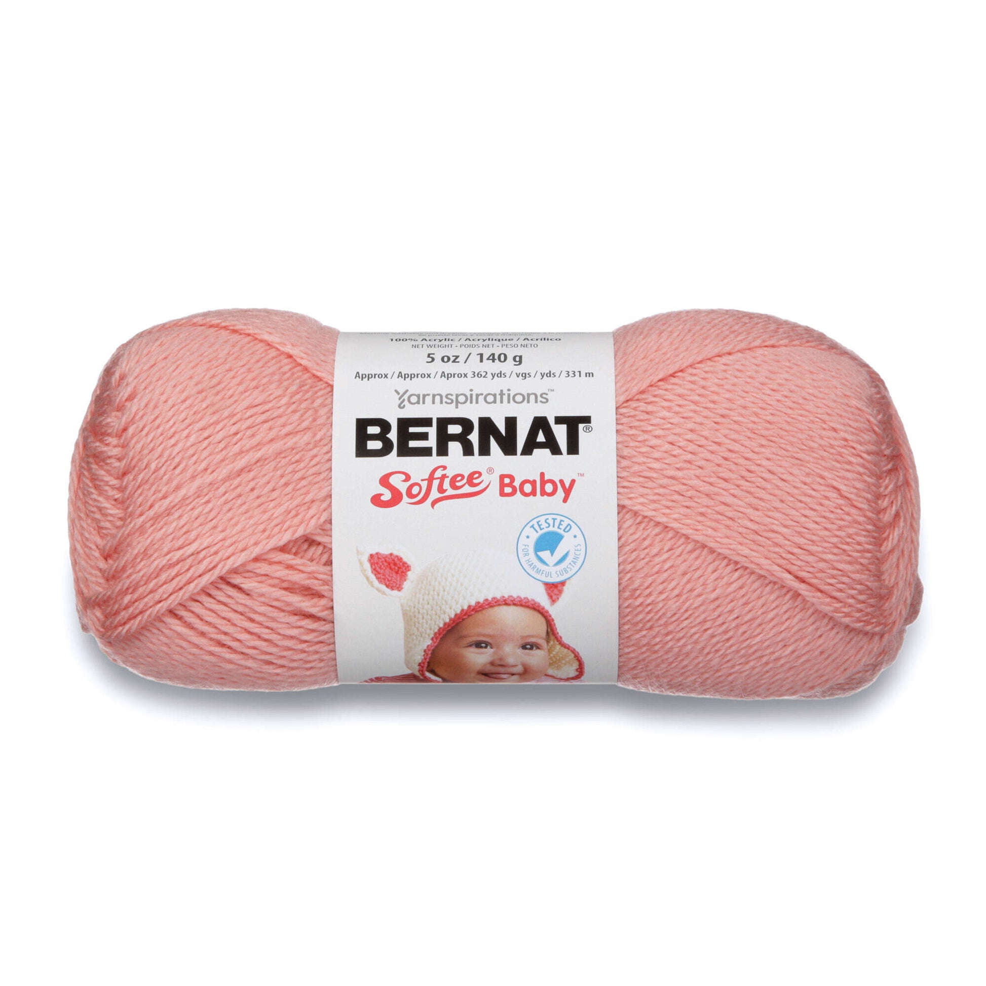 Bernat Softee Baby Yarn Soft Peach