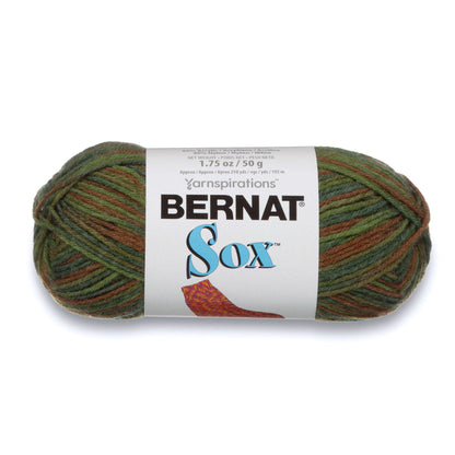 Bernat Sox Yarn - Discontinued Shades Woodsman