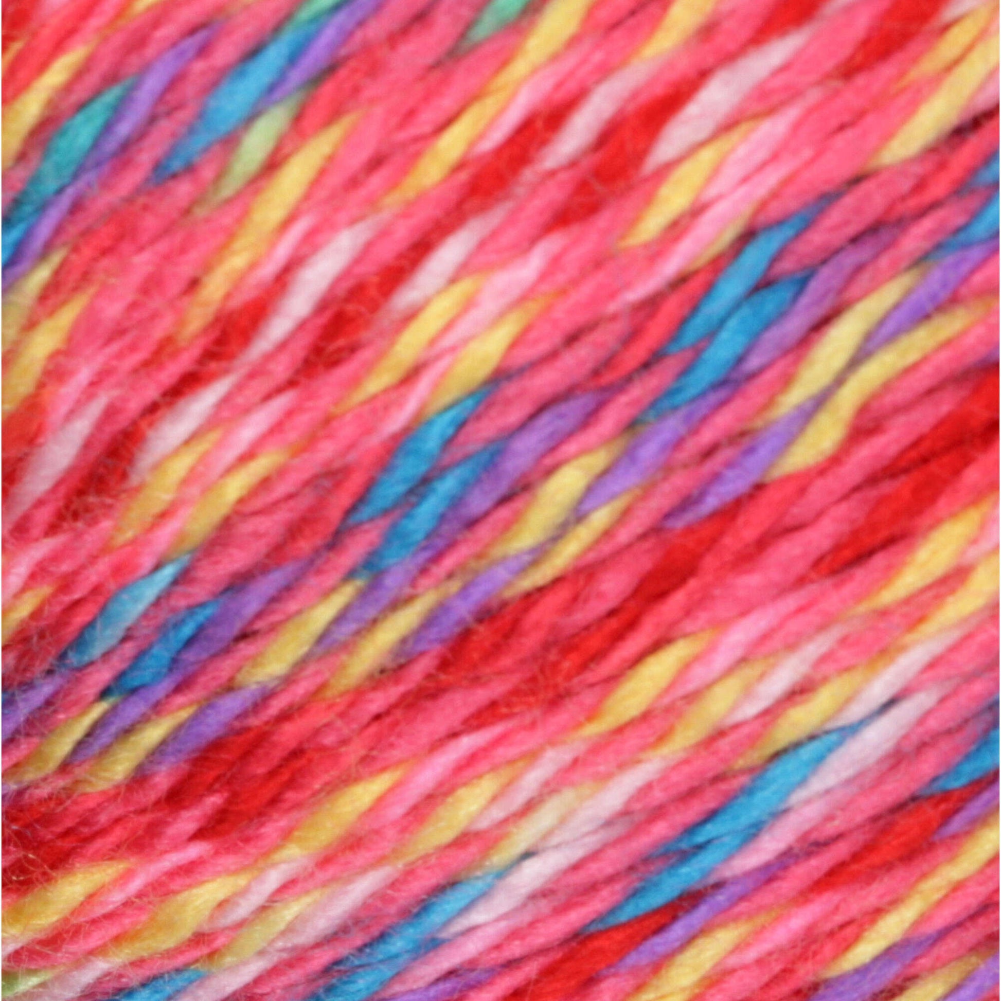 Bernat Softee Baby Colors Yarn - Discontinued Shades Pink Rainbow