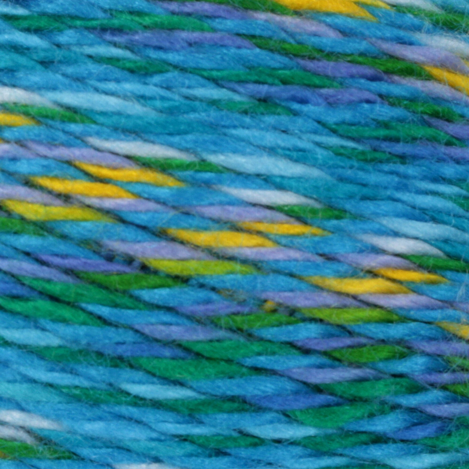 Bernat Softee Baby Colors Yarn - Discontinued Shades Teal Rainbow