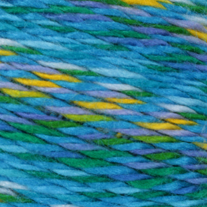 Bernat Softee Baby Colors Yarn - Discontinued Shades Teal Rainbow