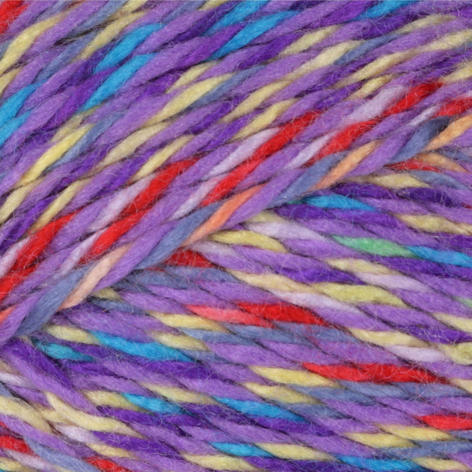 Bernat Softee Baby Colors Yarn - Discontinued Shades Purple Rainbow
