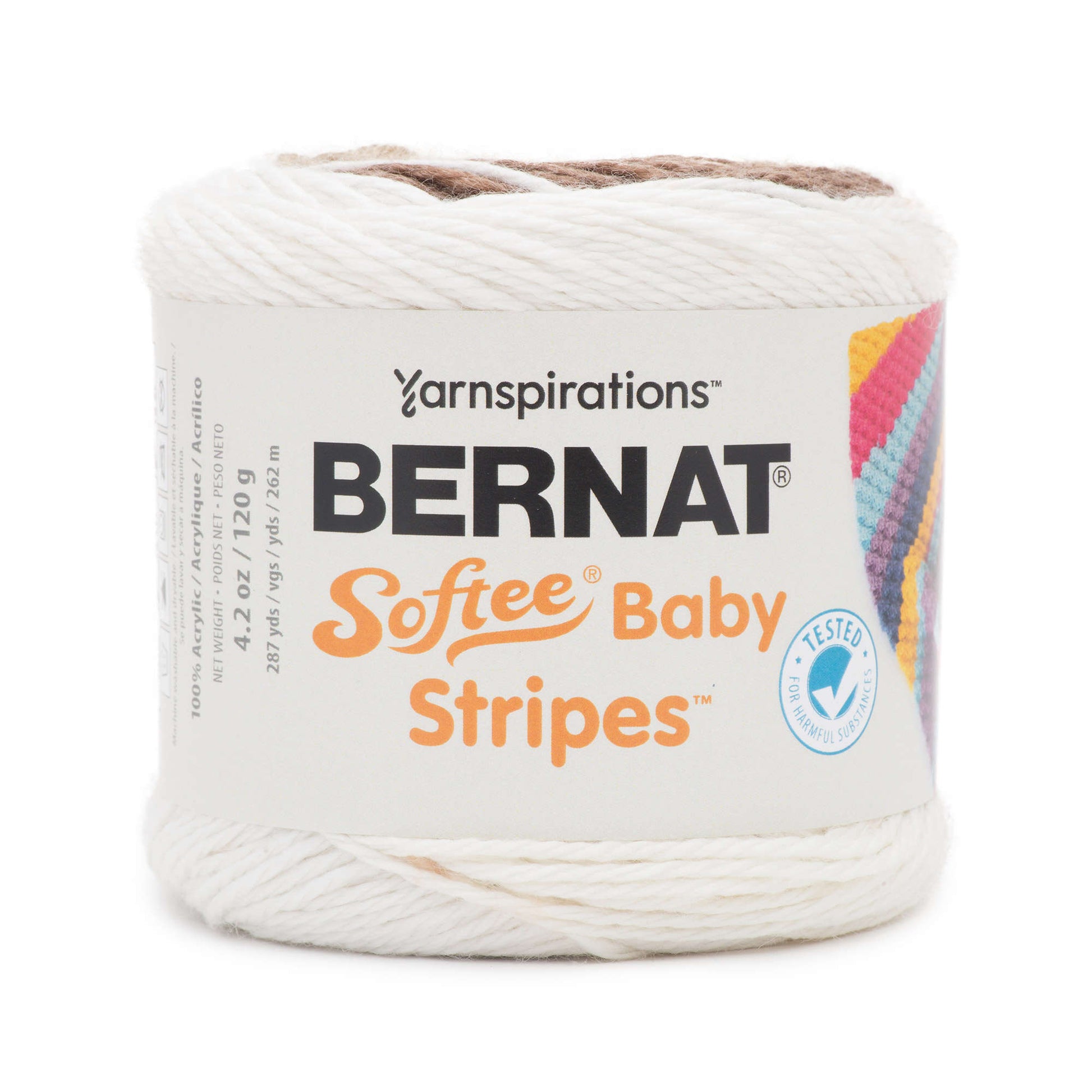 Bernat Softee Baby Stripes Yarn - Discontinued