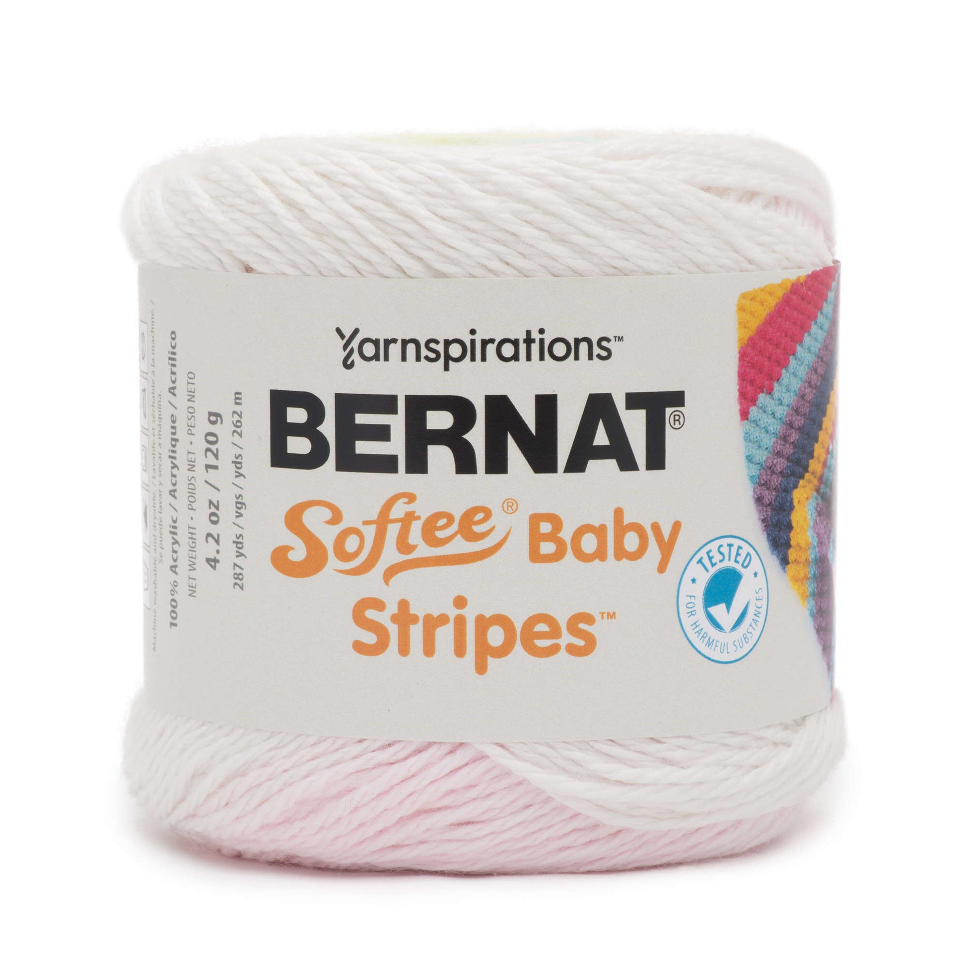 Bernat Softee Baby Stripes Yarn - Discontinued