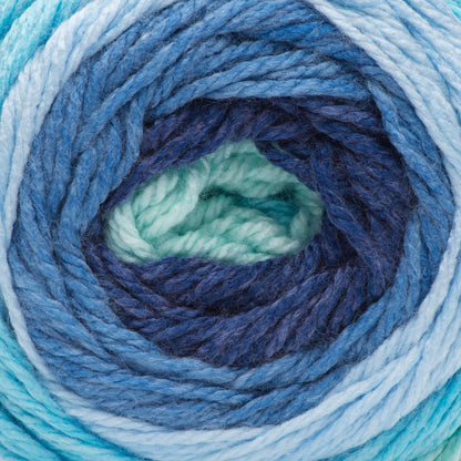 Bernat Softee Baby Stripes Yarn - Discontinued Blue Yonder Stripe