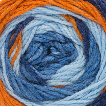 Bernat Softee Baby Stripes Yarn - Discontinued Blue Jeans Stripe