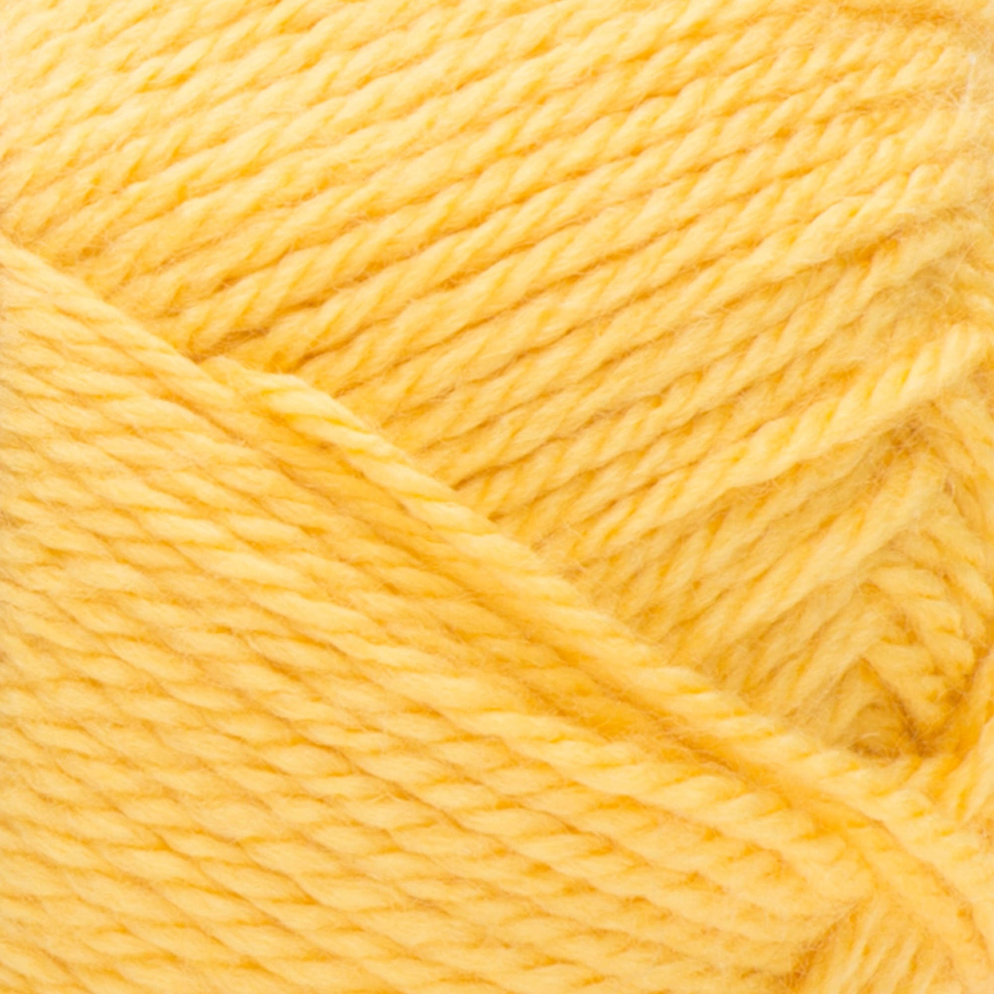 Bernat Softee Baby Yarn Lot of 3 Skeins Lemon Citron Yellow 02003 Acrylic  14 OZ