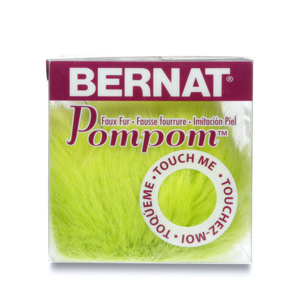 Bernat Faux Fur Pompom - Discontinued Items Bright Green