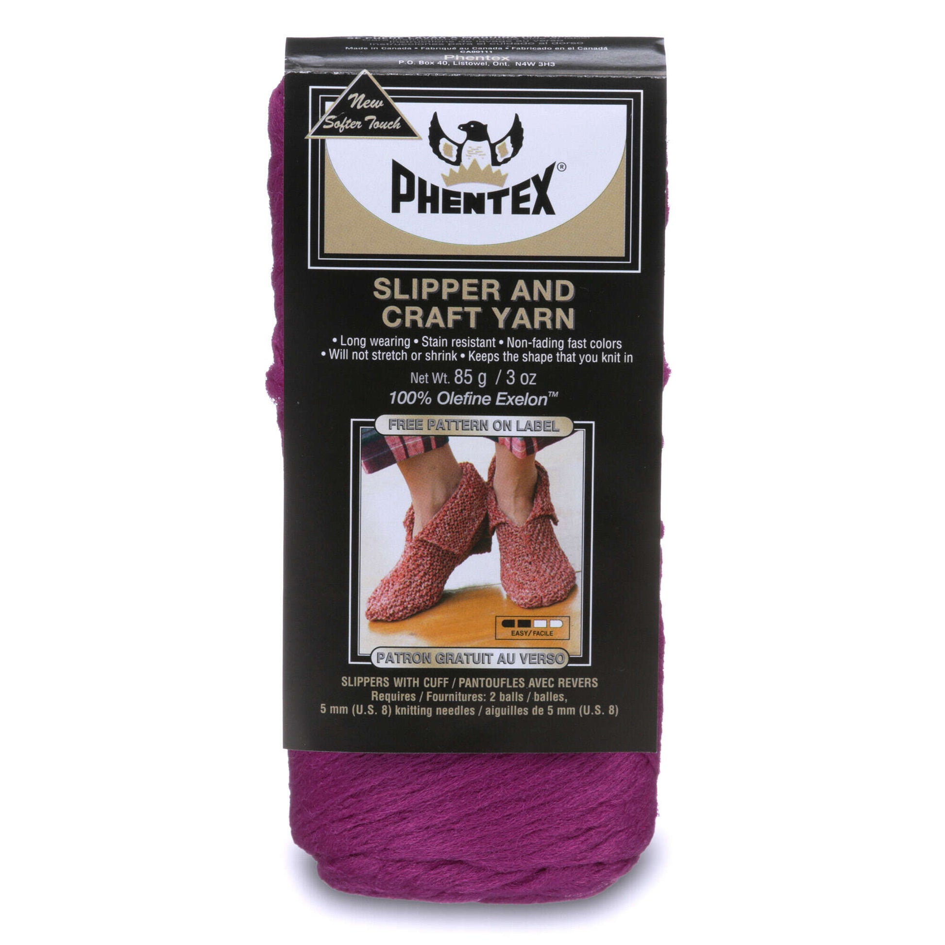 Phentex Yarn Phentex Crochet Slipper Pattern Phentex Slipper Craft