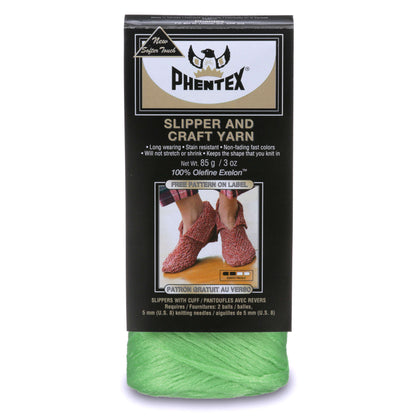 Phentex Slipper & Craft Yarn Hot Lime
