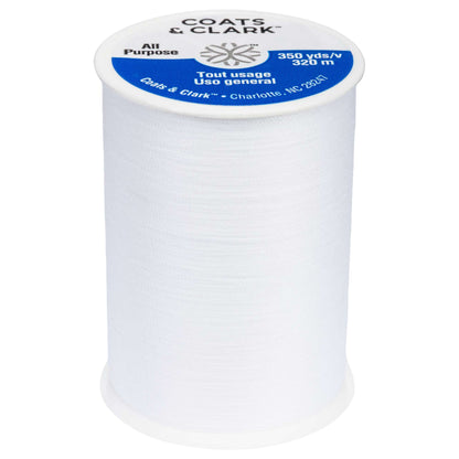 Coats & Clark General Purpose Thread (350 Yards) - Clearance Items White