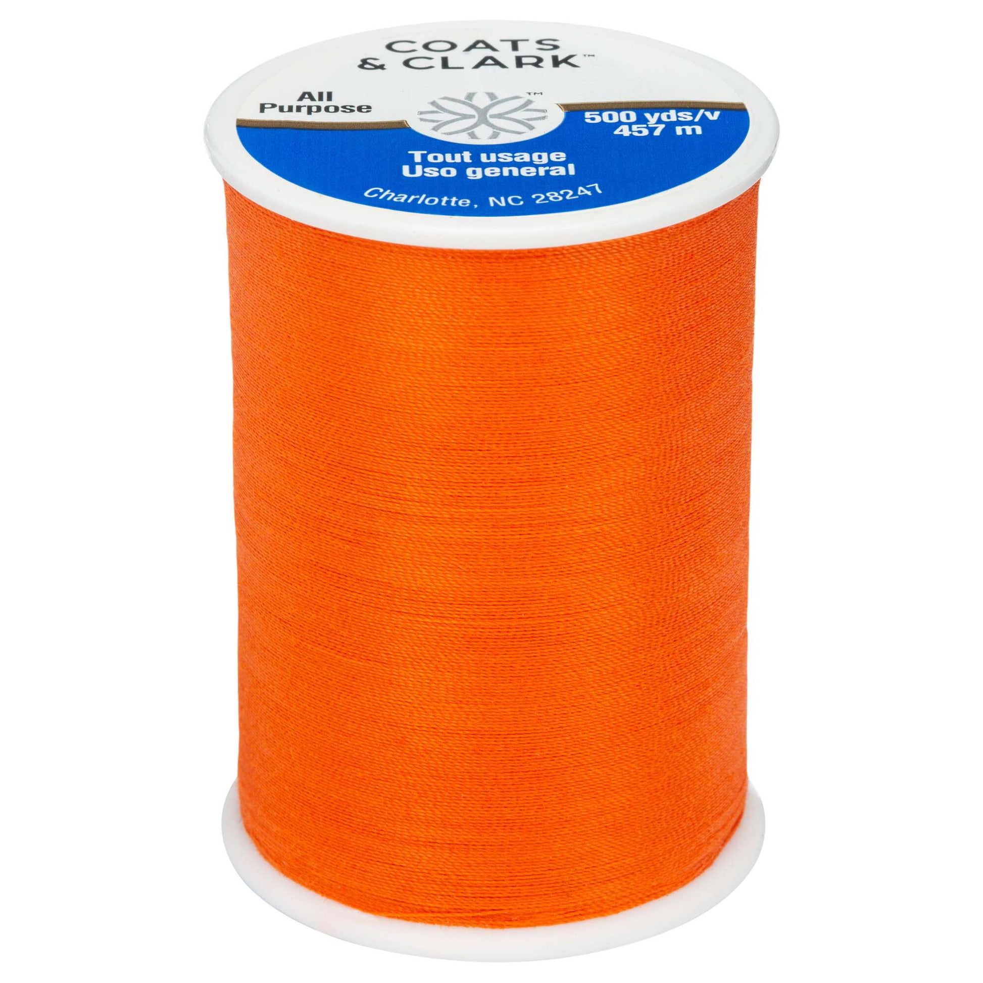 Coats & Clark All Purpose Thread (500 Yards) Orange