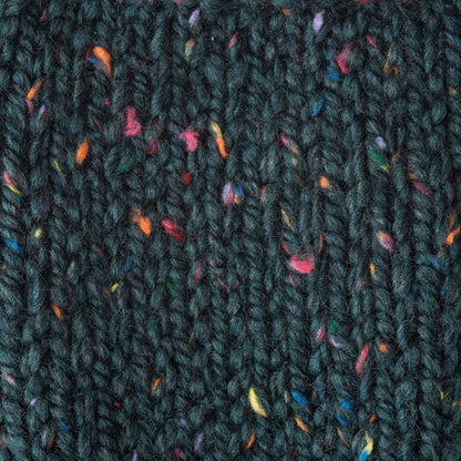 Patons Shetland Chunky Tweeds Yarn - Discontinued Shades Rich Teal Tweed