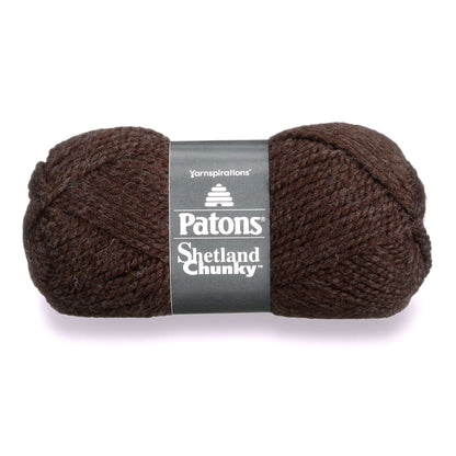 Patons Shetland Chunky Yarn - Discontinued Shades Earthy Brown