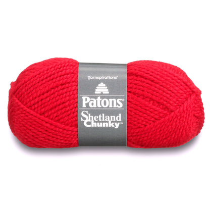 Patons Shetland Chunky Yarn - Discontinued Shades Red Robin