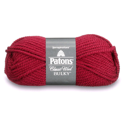 Patons Classic Wool Bulky Yarn - Discontinued Shades Burgundy