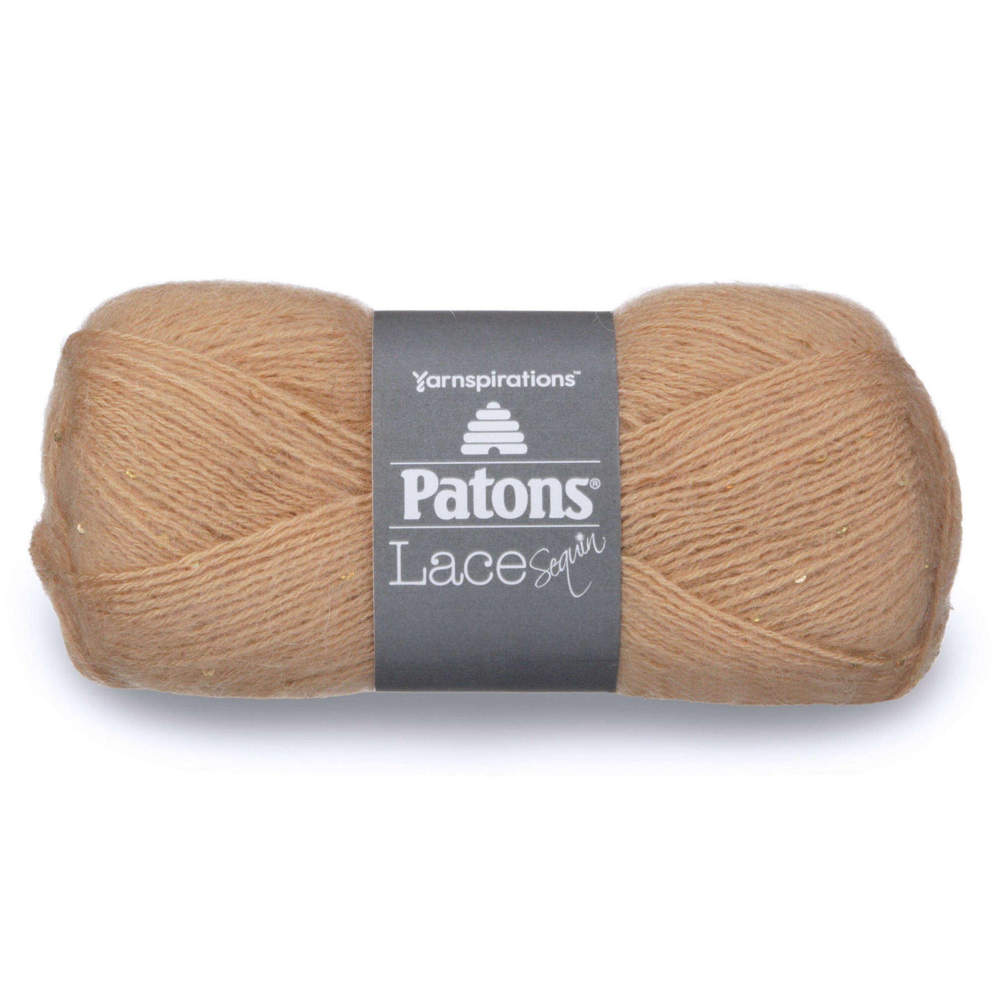 Patons Lace Sequin Yarn - Discontinued Amber