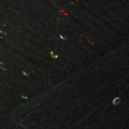 Patons Lace Sequin Yarn - Discontinued Onyx