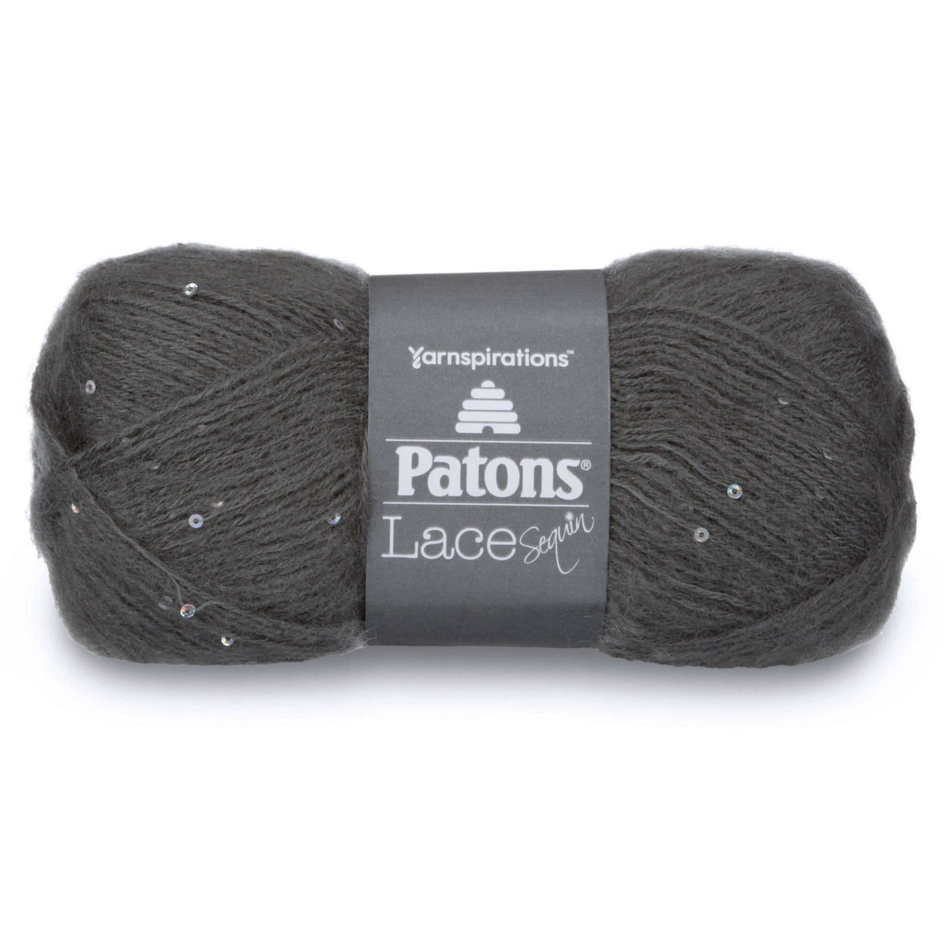Patons Lace Sequin Yarn - Discontinued Smoky Quartz