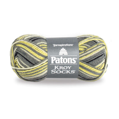 Patons Kroy Socks Yarn - Discontinued Shades Spring Leaf Stripes