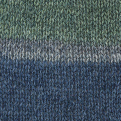 Patons Kroy Socks Yarn - Discontinued Shades Green Striped Ragg