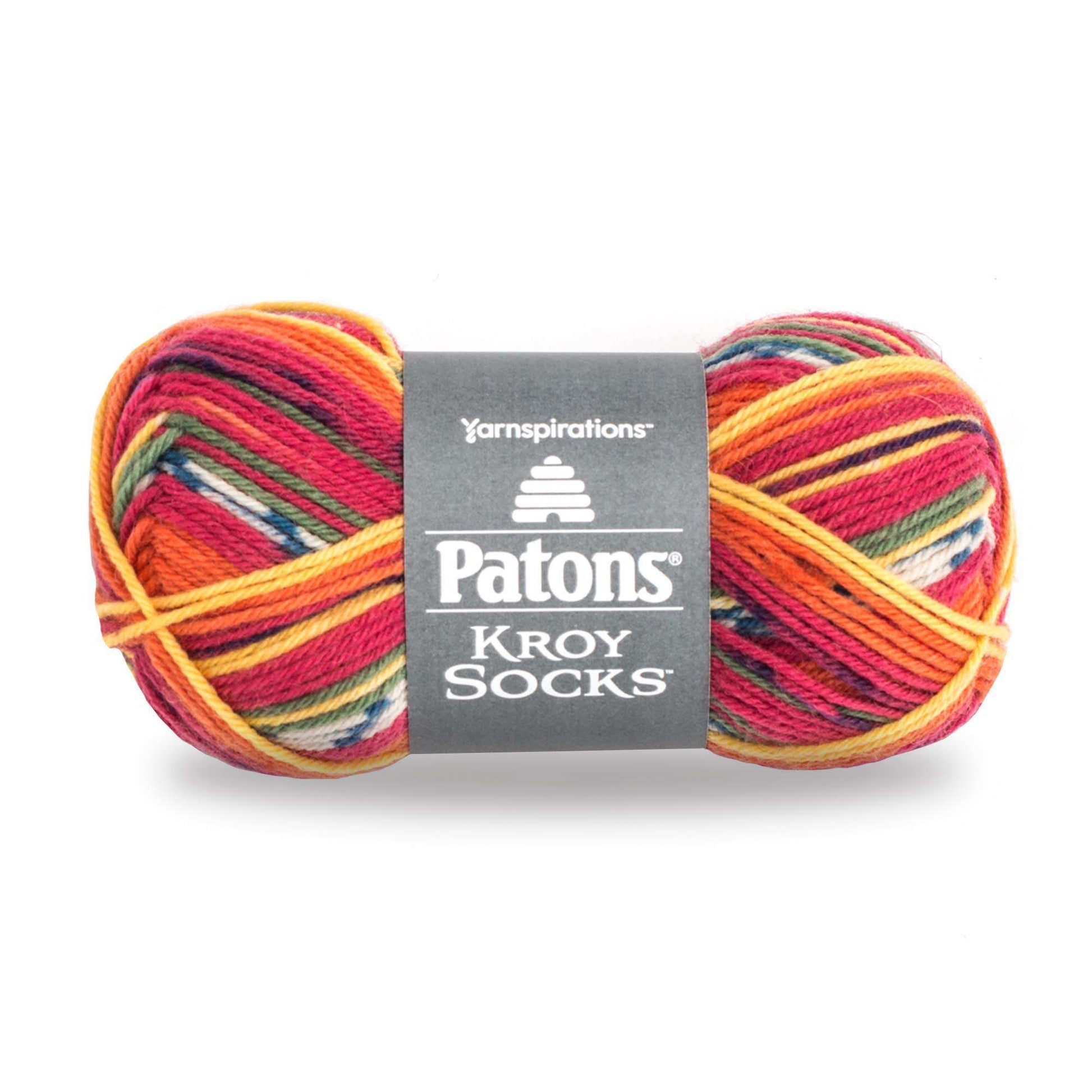 Patons Kroy Socks Yarn Mexicala Stripes