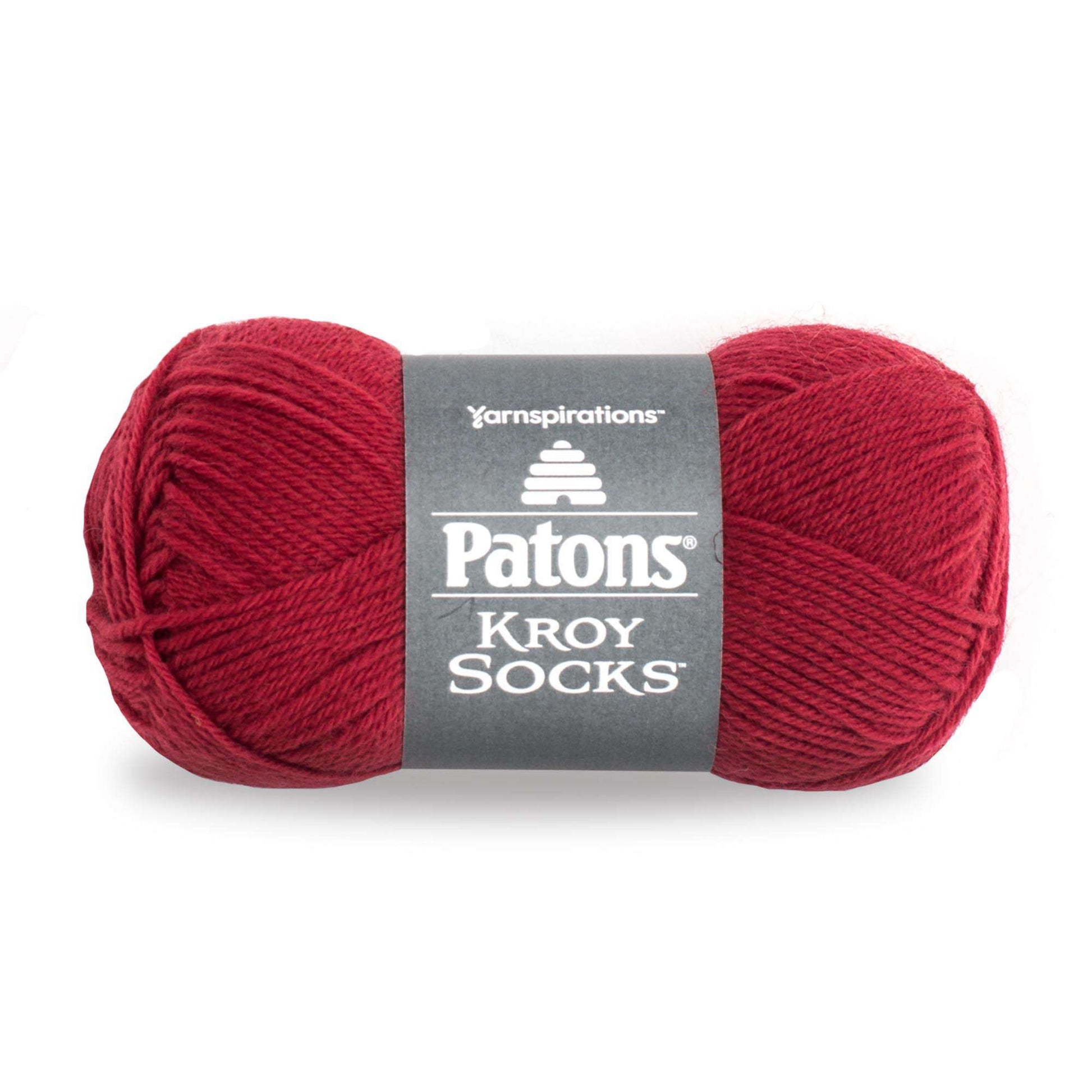 Patons Kroy Socks Yarn Red
