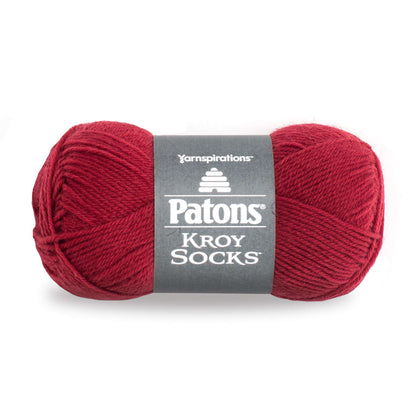 Patons Kroy Socks Yarn Red