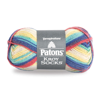 Patons Kroy Socks Yarn - Discontinued Shades Cherry Pop Stripes