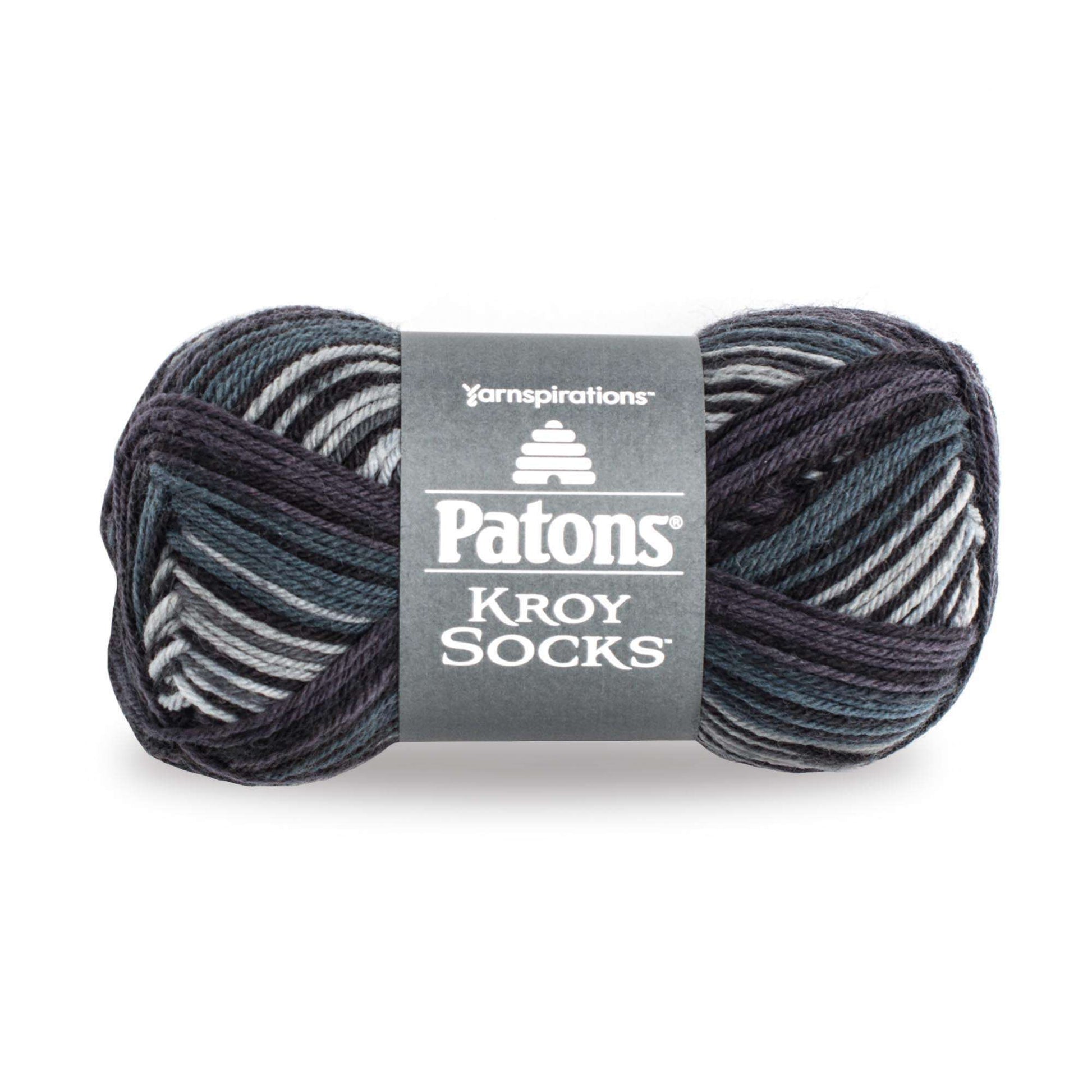 Patons Kroy Socks Yarn Tourmaline Stripes