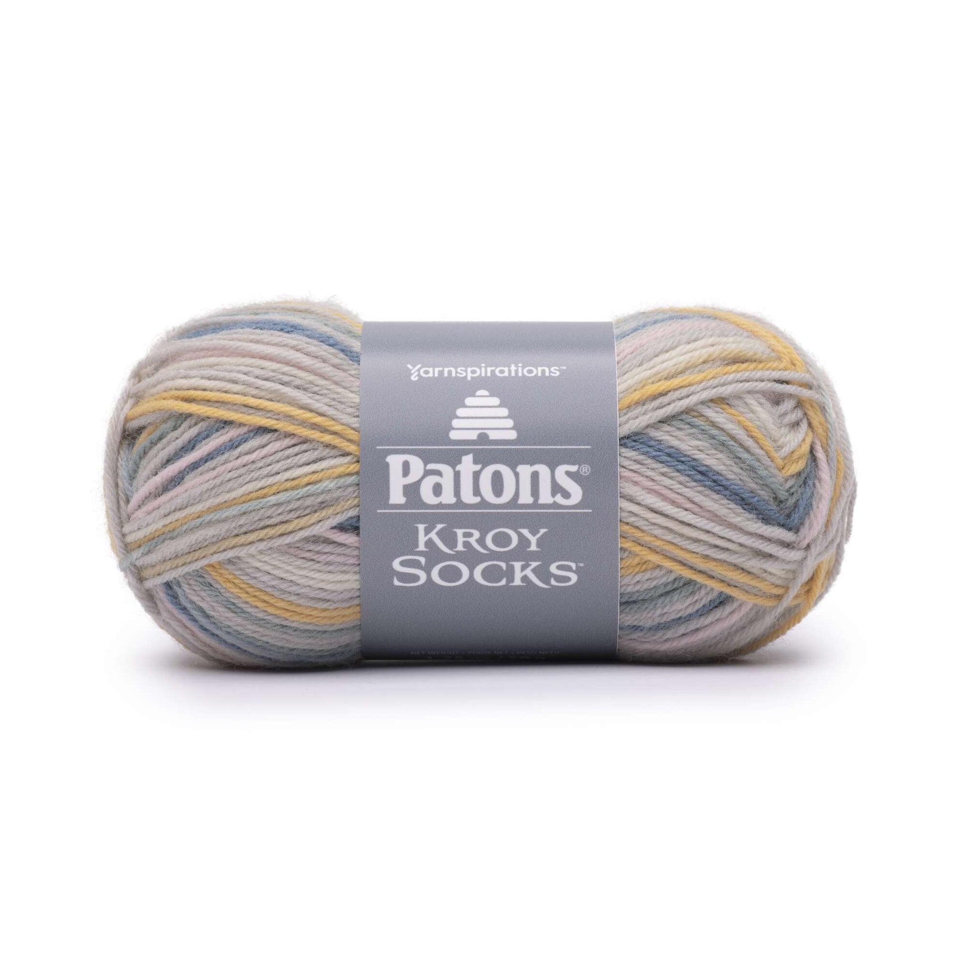 Patons Kroy Socks Yarn Sidewalk Chalk Stripes