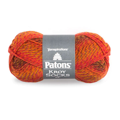 Patons Kroy Socks FX Yarn - Discontinued Shades Canyon Colors
