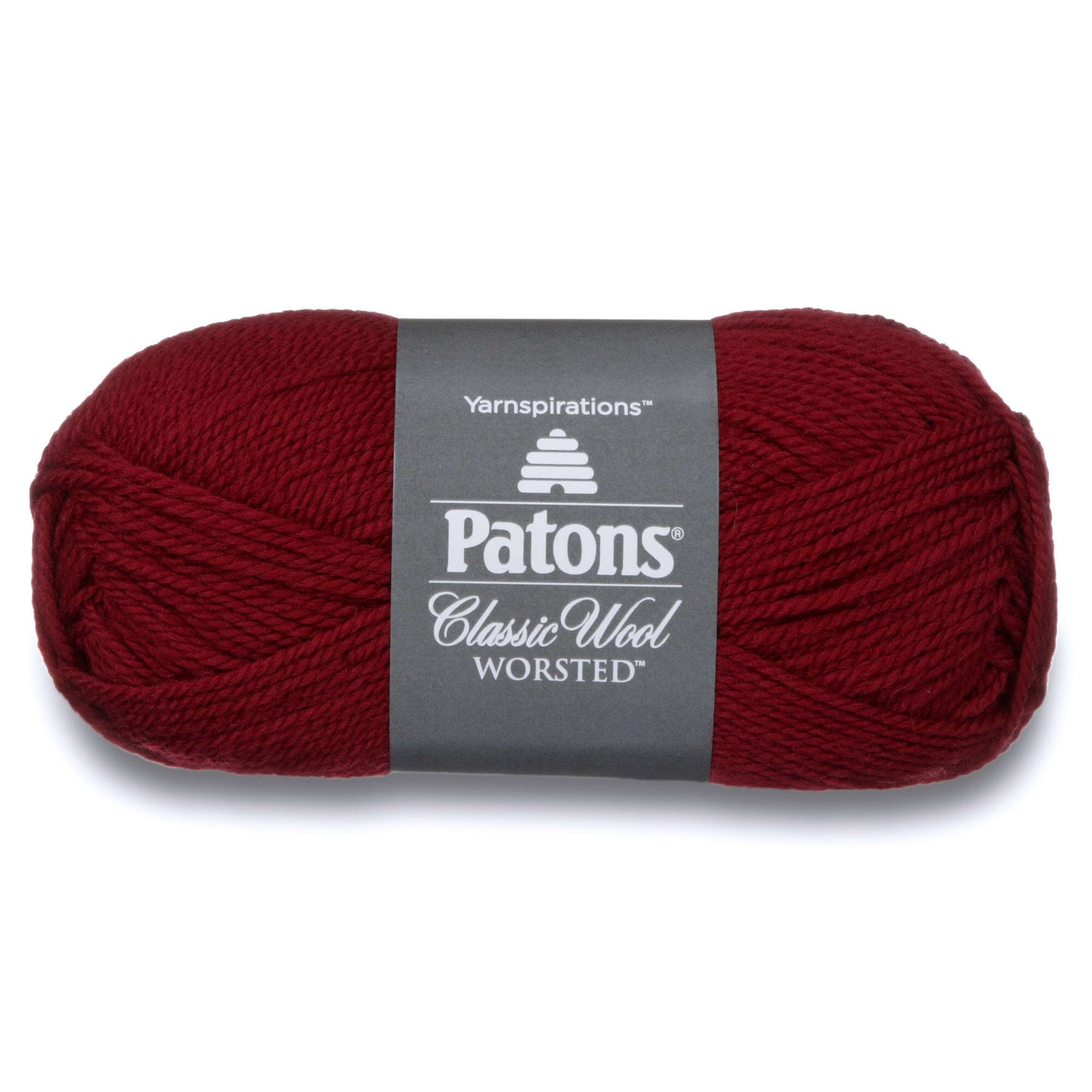 Patons Classic Wool Worsted Yarn - Discontinued Shades Burgundy