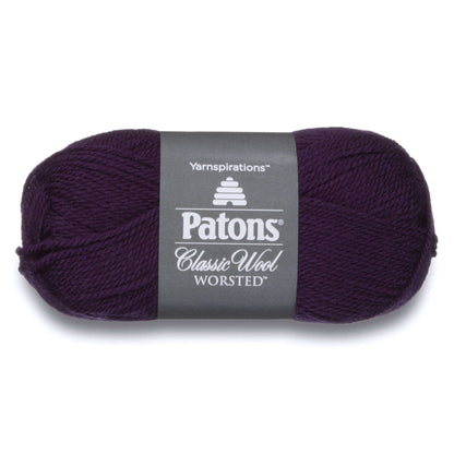 Patons Classic Wool Worsted Yarn - Discontinued Shades Royal Purple