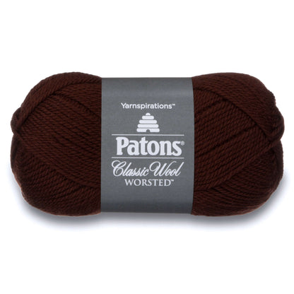 Patons Classic Wool Worsted Yarn - Discontinued Shades Chestnut Brown