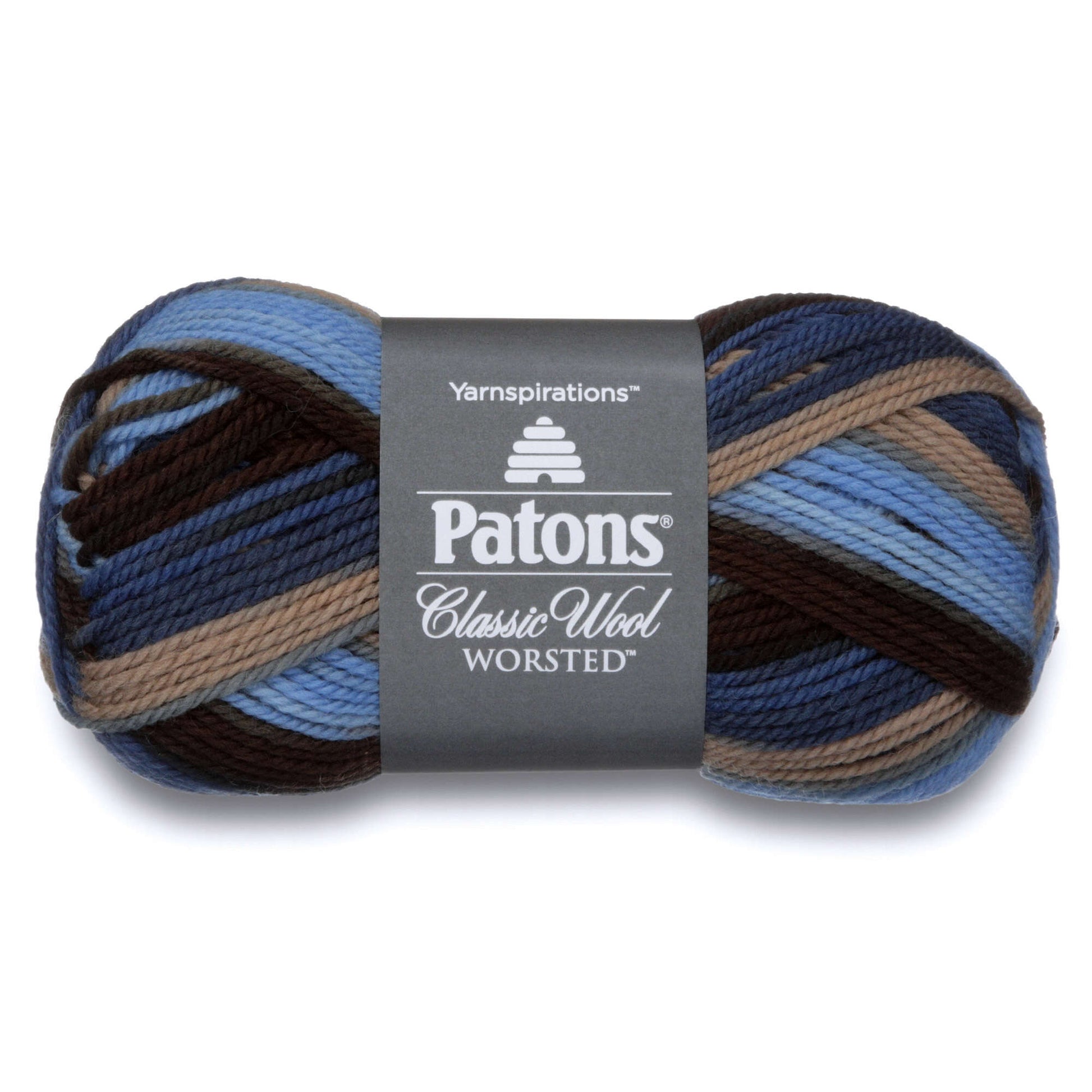 Patons Classic Wool Worsted Yarn - Discontinued Shades Wedgewood Ombre