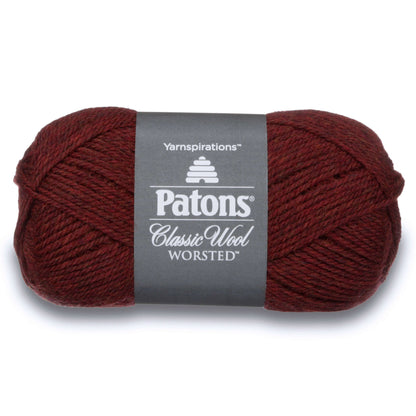 Patons Classic Wool Worsted Yarn - Discontinued Shades Cognac Heather