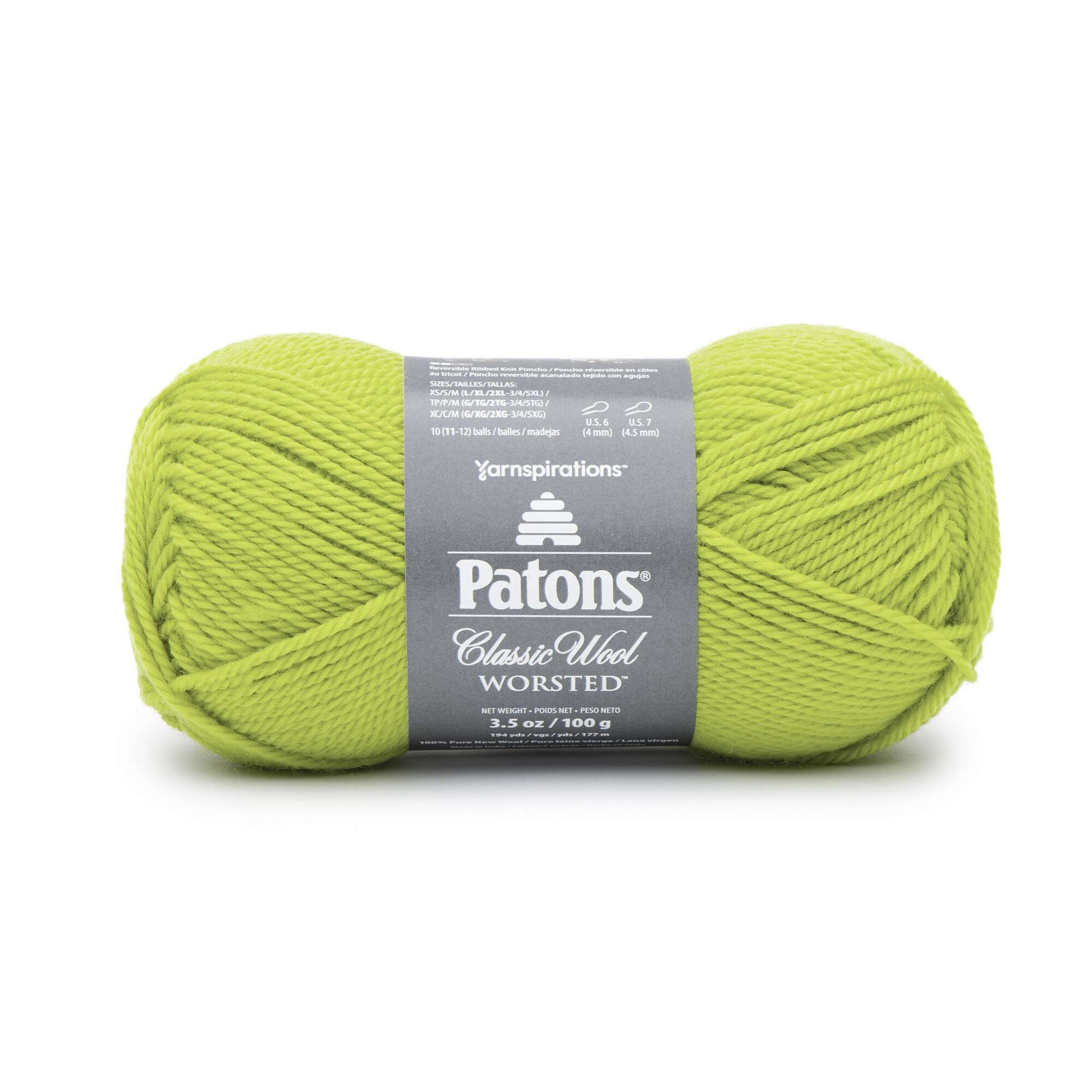 Patons Classic Wool Worsted Yarn Sprout