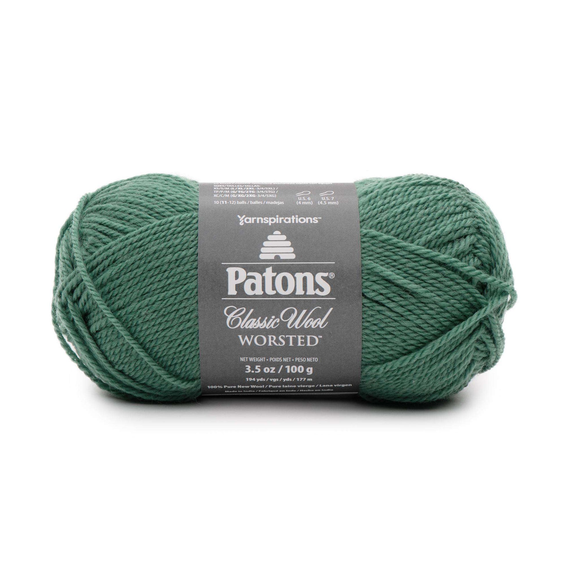 Patons Classic Wool Worsted Yarn Rich Grass