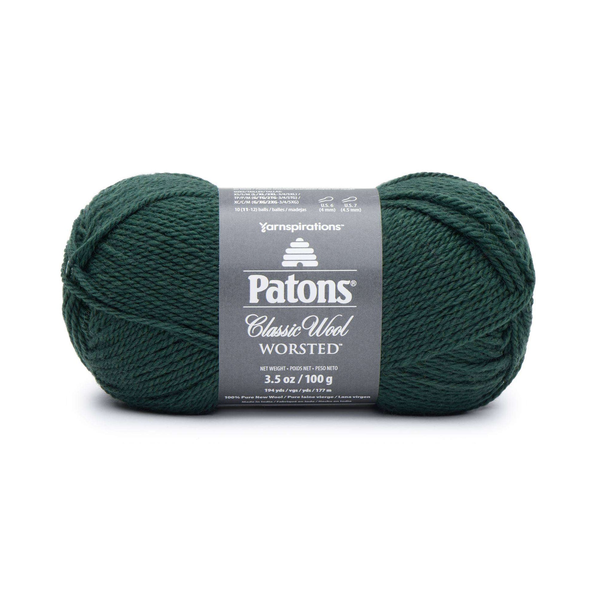 Patons Classic Wool Worsted Yarn Pine