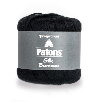Patons Silk Bamboo Yarn - Discontinued Shades Coal