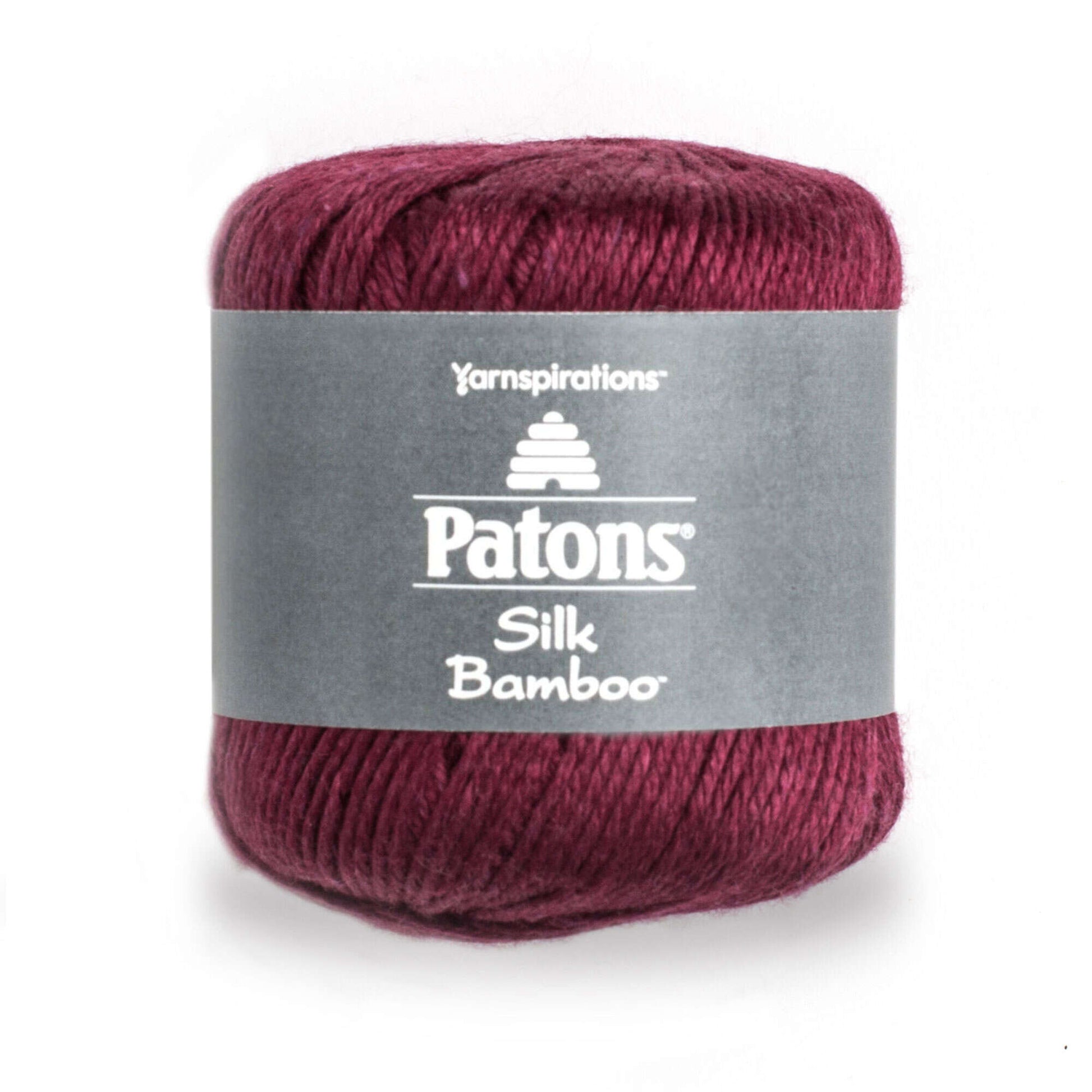Patons Silk Bamboo Yarn - Discontinued Shades Plum