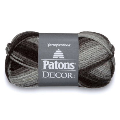 Patons Decor Yarn - Discontinued Shades Gray Heather Variegated