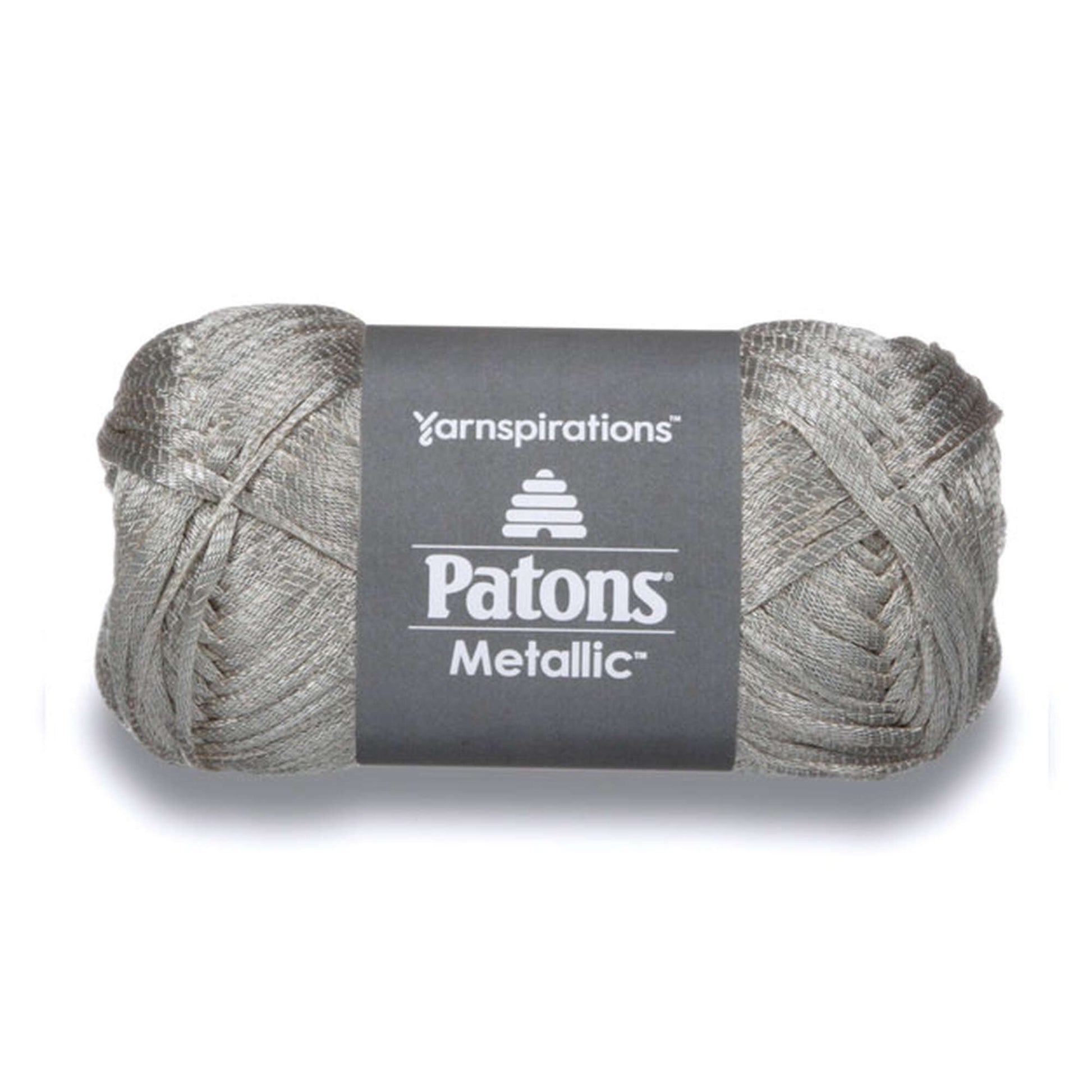 Patons Metallic Yarn - Discontinued Metallic Platinum