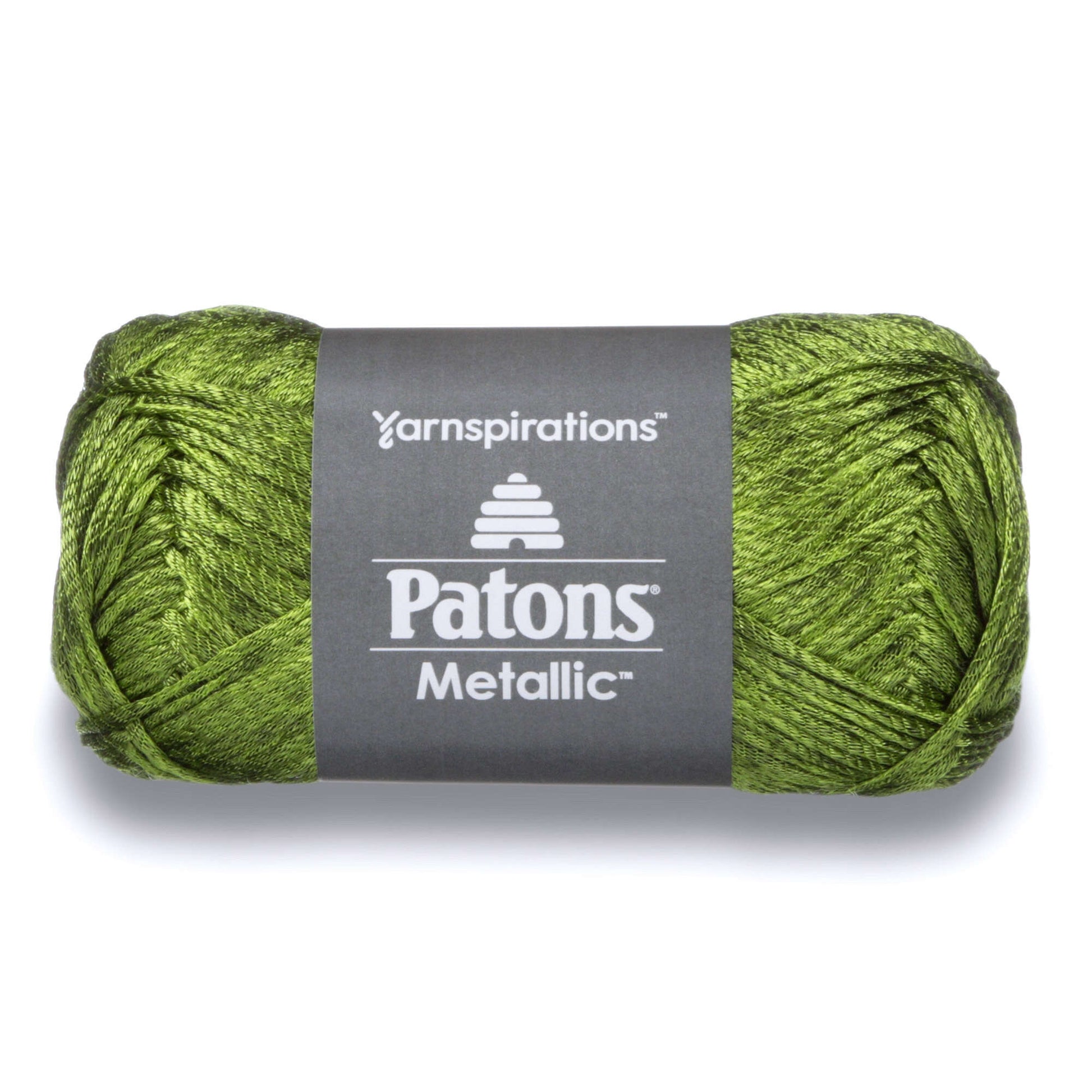 Patons Metallic Yarn - Discontinued Metallic Green